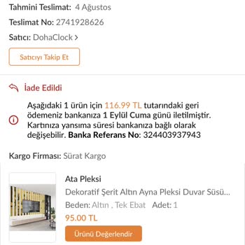 Sürat Kargo Adana Barkal Şubesi