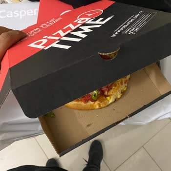 Pizza Time Ürün Boyutu Avuç İçi Kadar Olması