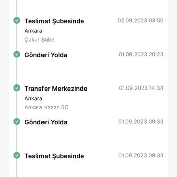 Trendyol (Ata Elektronik) Şehir İçi Teslimatı 2 Haftada Yapamadı