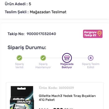 Gratis Ürünümü Teslim Etmedi