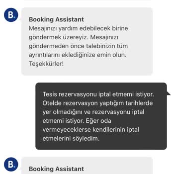 Booking.com'da Sorunlara Yardımcı Olacak Kimse Yok