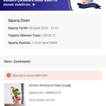 Çiçek Sepeti Teslim Edildi Yalanı Ve Sonrası