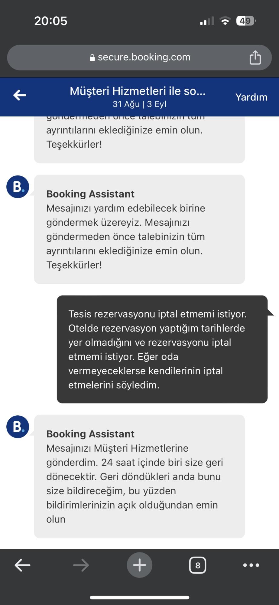 Booking.com Has No Customer Service Representatives - Xolvie