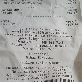 Tarım Kredi Kooperatif Market Haşhaş Ezmesi Acı Bir Tat Bırakıyor