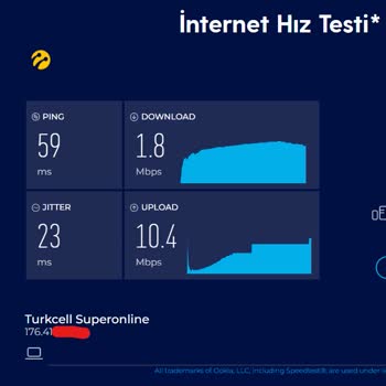 Turkcell Düşük İndirme Hızı Ve Bağlantı Kopmaları