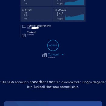 Turkcell Düşük İndirme Hızı Ve Bağlantı Kopmaları