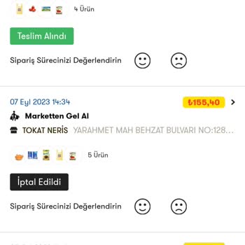 Şok Marketler Parayı Çekip Siparişi Oluşturması
