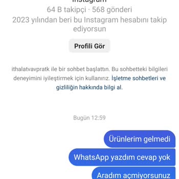 Vav Pratik Parasını Ödedim Ama Ürünü Teslim Etmediler