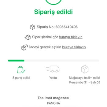 Oysho Teslim Edilmeyen Ürün