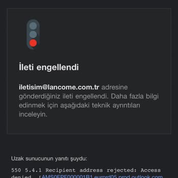 Lancome Siparişi İptal Edemiyorum