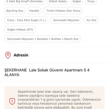 Tıkla Gelsin Para İadesi Yapmıyor