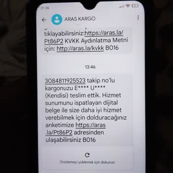 Aras Kargo Teslim Edilmeyen Kargo