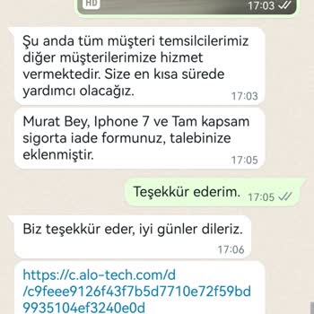 EasyCep Ücret İadesini Israrla Yapmıyor