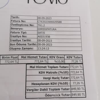 Tuvid XXL İade Talebim Reddedildi