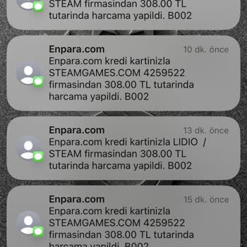 Lidio Ödeme Hizmetleri Kredi Kartımdan Şifresiz İşlemle Yapılan Harcamalar