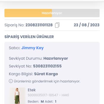LCW 17 Gündür Siparişim Kargoya Verilmedi