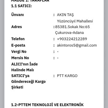 PTT Kargo Siparişim 33 Gündür Elime Ulaşmadı.