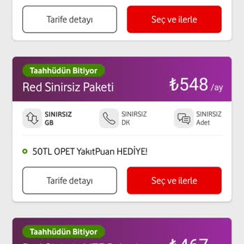 Vodafone 24 Aylık Taahhüt Olmasına Rağmen Aşırı Fiyat Artışı