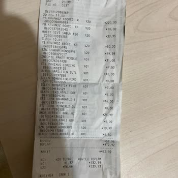 Onur Market Alışveriş Esnasında Yaşanan Saygısızlık