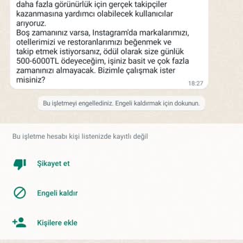 WhatsApp Yabancı Numara Gelen SMS