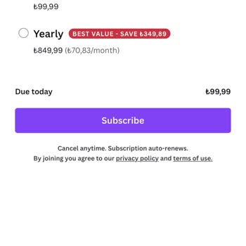 Canva Pro'ya Erişim Sağlayamıyorum
