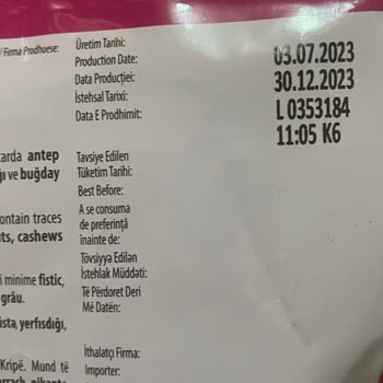 Tadım Gıda Getir'den Aldığım Leblebi Paketi Çok Sert Ve Diş Kırıcı!