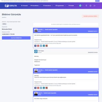 Cenuta Hosting Ayıplı Hizmetlerin İadesini Yapmıyor