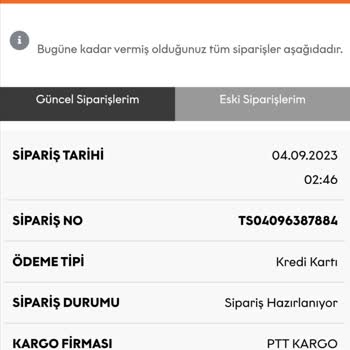 Tofisa Ürünlerimi Kargoya Vermiyor!