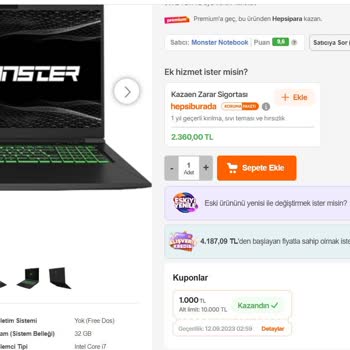 İndirim Kodu Hepsiburada Yansıtmıyor