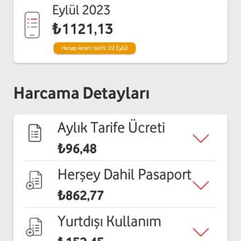 Vodafone İzinsiz Yurt Dışı Her Şey Dahil Pasaport Paketi Uygulanması