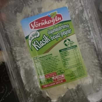 Yörükoğlu Peynirin İçinden Plastik Çıktı