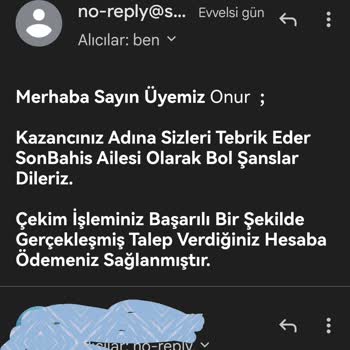 Sonbahis Bakiyemi Sildiler!
