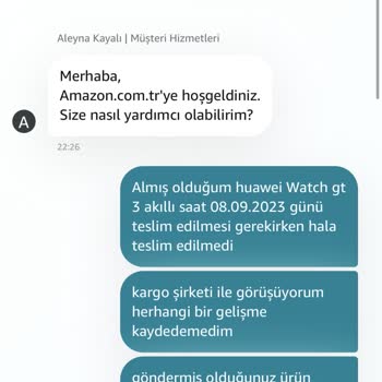 Amazon'dan Aldığım Ürünü Teslim Alamamam?