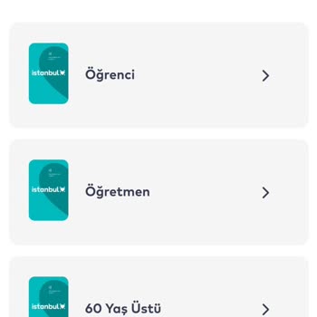 Öğrenci İstanbul Kart