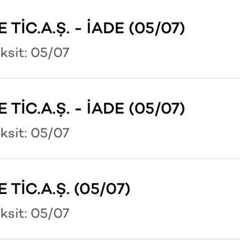 Karaca Home Eksik Para İadesi