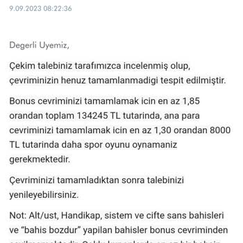 Betivo Para Çekim Yapmıyor!