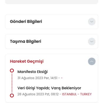 Nike Sipariş Manifesto Eksiği