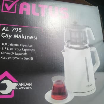 Altus Çaycı Aldım Hiç Memnun Kalmadım