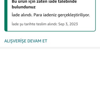 Amazon Teslim Etmediği Ürünün Ücret İadesini Yapmıyor!
