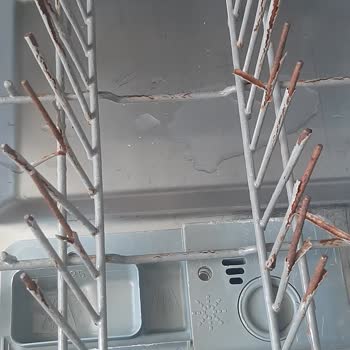 Teka Bulaşık Makinesi Sepetleri Paslandı