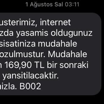 Millenicom Arıza İşlem Ücreti