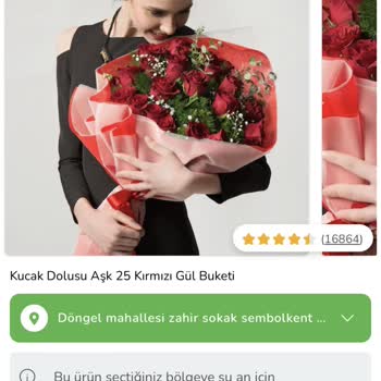 Çiçek Sepeti Ürününde Sorun