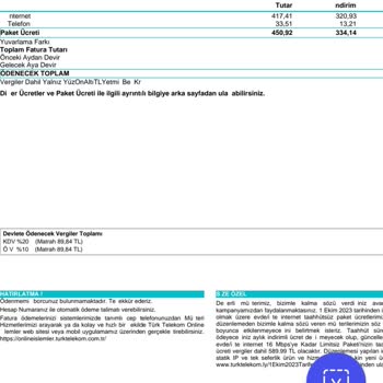 Türk Telekom Ev İnterneti Kesinti