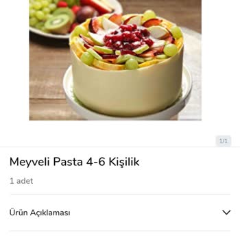 Carrefour'dan Sipariş Ettiğim Meyveli Pasta Yerine Alakasız Bir Pasta Geldi