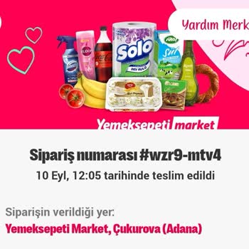 Yemeksepeti Siparişim Teslim Edilmeden Teslim Edildi Gözüküyor