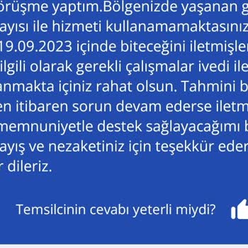 Türk Telekom Ekibi Çözüm Odaklı Değil