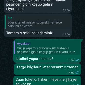 Sneakersscom Çok Kötü Bir Üslup. Cayma Hakkımı Kullandırmamaları