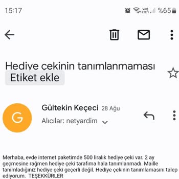 Vodafone Net Vodafone Müşteriyi Mağdur Ediyor