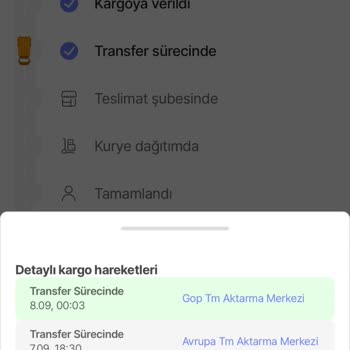 hepsiJET Teslim Edilemeyen Kargo