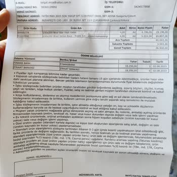 Yataş Çok Geciken Teslimat